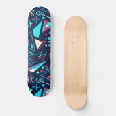Geometrisches Skateboard (Vorderseite)