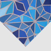 Geometrisches Sky-Tissue Seidenpapier (Detail)