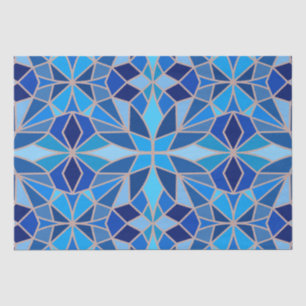 Geometrisches Sky-Tissue Seidenpapier