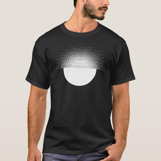 geometrisches Sonnendesign T-Shirt (Vorderseite)