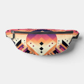 Geometrisches Sonnenset - Fettsymmetrie Bauchtasche (Ablage )