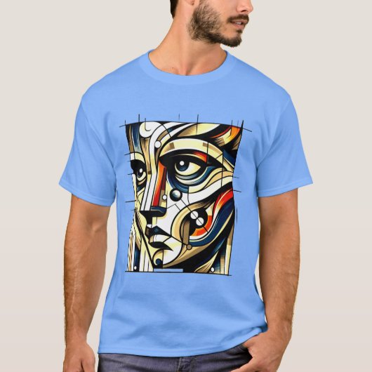 Geometrisches Soul T-Shirt (Vorderseite)
