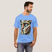 Geometrisches Soul T-Shirt (Vorne ganz)