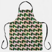 Geometrisches Spiel: Checked Lawn Bowls in Block A Schürze (Vorderseite)