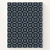 Geometrisches SpiralNotebook Notizblock (Rückseite)