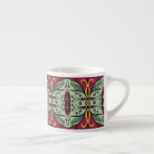 Geometrisches Stammbaum Ethnic Doodle Espressotasse (Rechts)