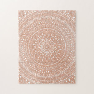 Geometrisches Stammmandala Puzzle