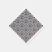 Geometrisches Sternmuster Serviette (Ecke)