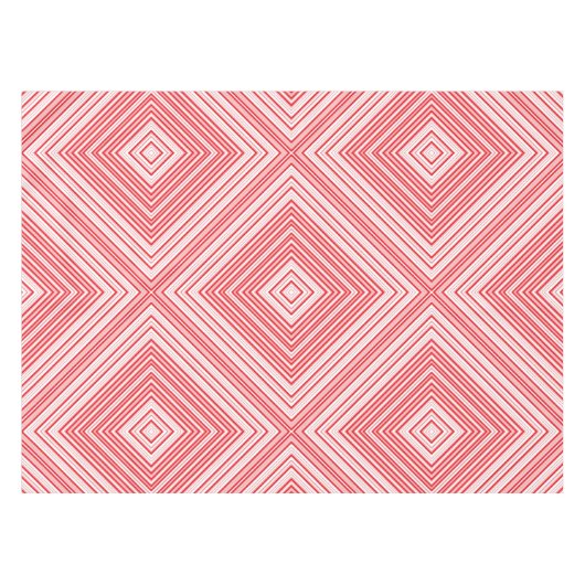 Geometrisches Tablettenkern (3 Größen) Tischdecke (Vorderseite (Horizontal))