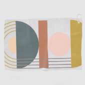 Geometrisches Tageslicht III Golfhandtuch (Horizontal)