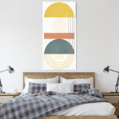 Geometrisches Tageslicht III Leinwanddruck (Insitu (Schlafzimmer))