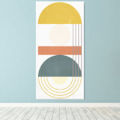 Geometrisches Tageslicht III Leinwanddruck (Insitu (Holzboden))