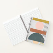 Geometrisches Tageslicht III Notizblock (Innenseite)