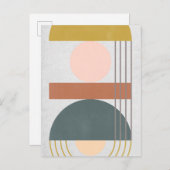 Geometrisches Tageslicht III Postkarte (Vorne/Hinten)