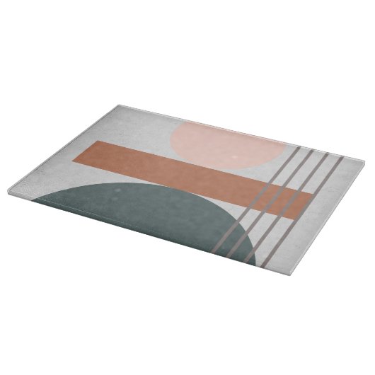 Geometrisches Tageslicht III Schneidebrett (Ecke)