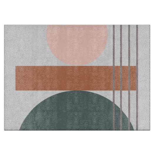 Geometrisches Tageslicht III Schneidebrett (Vorderseite)