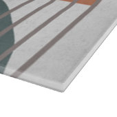 Geometrisches Tageslicht III Schneidebrett (Ecke)