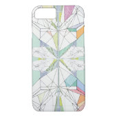 Geometrisches Telefon Case-Mate iPhone Hülle (Rückseite)