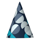 Geometrisches Thema Partyhütchen (Vorderseite)