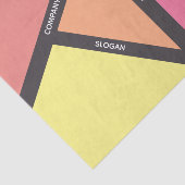 Geometrisches Thema Seidenpapier (Ausschnitt)