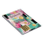 Geometrisches Theme-Notebook Notizblock (Rechte Seite)