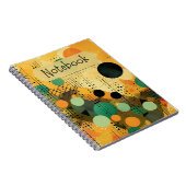 Geometrisches Theme-Notebook Notizblock (Rechte Seite)