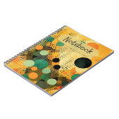 Geometrisches Theme-Notebook Notizblock (Linke Seite)
