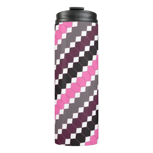Geometrisches Thermal Tumbler Thermosbecher (Vorderseite)