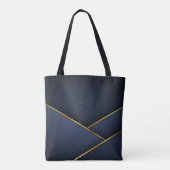 Geometrisches Tote Bag Tasche (Rückseite)