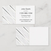 Geometrisches Trendmuster Visitenkarte (Vorne/Hinten)