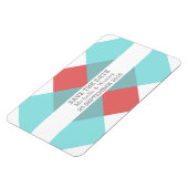 Geometrisches Triad Speichern des Datumsmagazins A Magnet (Linke Seite)