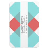 Geometrisches Triad Speichern des Datumsmagazins A Magnet (Vertikal)