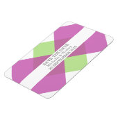 Geometrisches Triad speichern Sie das Datumsmagazi Magnet (Linke Seite)