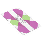 Geometrisches Triad speichern Sie das Datumsmagazi Magnet (Rechte Seite)