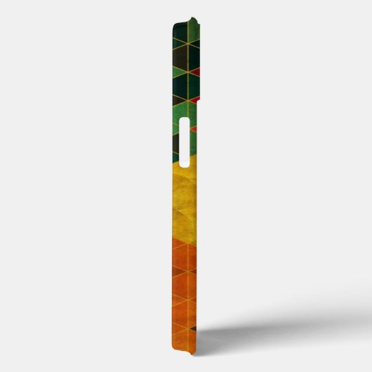 Geometrisches Triangle-Muster Case-Mate iPhone Hülle (Rückseite / Rechts)