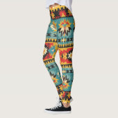 Geometrisches Tribal Leggings (Links)