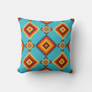 Geometrisches Tribal Muster Kissen