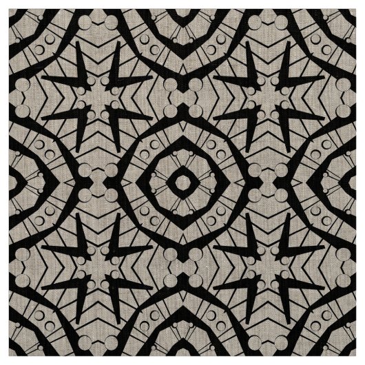 Geometrisches und Stammes- Artmuster Stoff (Muster)