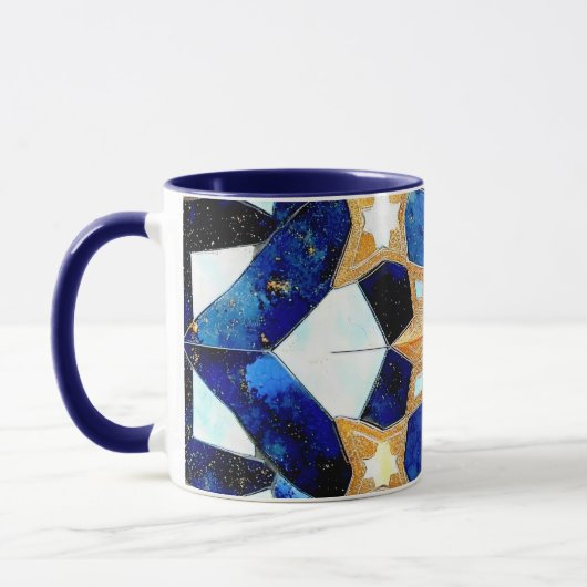 Geometrisches Universum Tasse (Links)