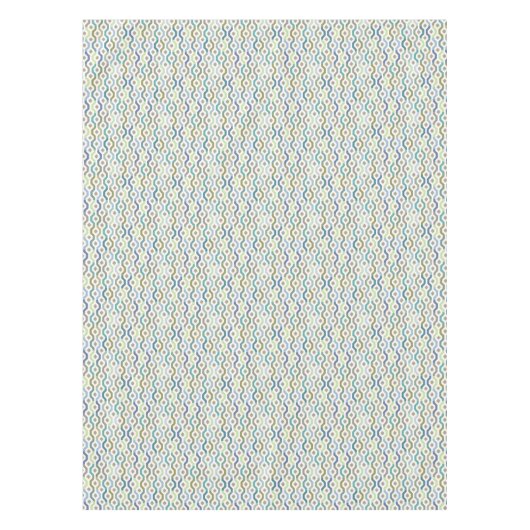 Geometrisches Verknüpfungsmuster für Mod Mitte des Tischdecke (Vorderseite)