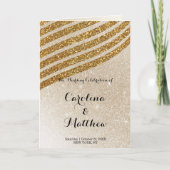 Geometrisches Verlaufsglas für Glitzer Programm (Vorderseite)