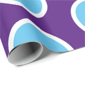 Geometrisches Verpackungspapier Geschenkpapier (Rolleneckpunkt)