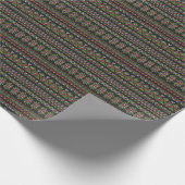 Geometrisches Vintag: Set nahtloser Muster. Geschenkpapier (Ecke)