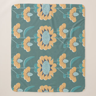 Geometrisches Vintag: Textile nautische Motive Sherpadecke
