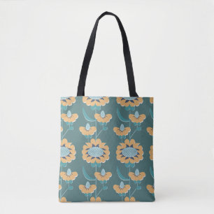 Geometrisches Vintag: Textile nautische Motive Tasche