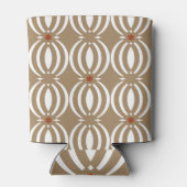 Geometrisches Vintages Liniendesign Dosenkühler (Rückseite)