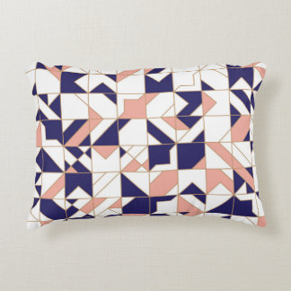 Geometrisches, Vintages, modernes, nahtloses Muste Dekokissen