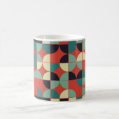 Geometrisches Vintages, Nahtloses Muster. Kaffeetasse (Mittel)