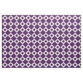 Geometrisches violettes und weißes stoff (Yard (91,4 cm))
