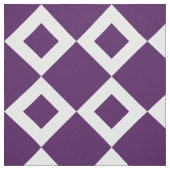 Geometrisches violettes und weißes stoff (Muster)
